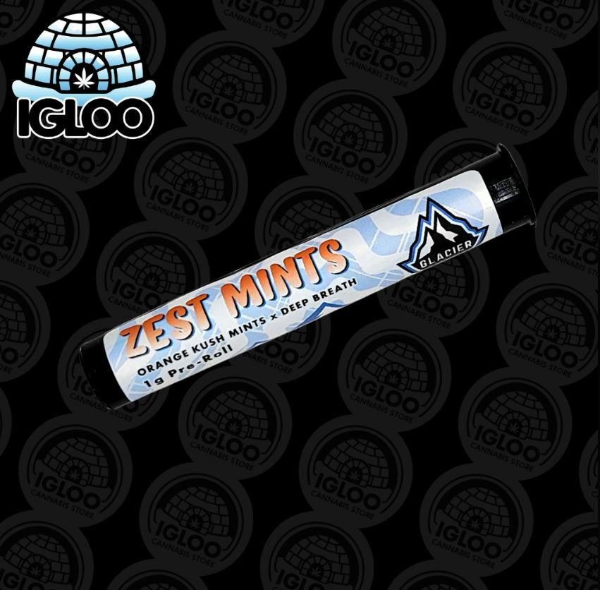 Zest Mints | Pre-Roll | 1g by Glacier Cannabis