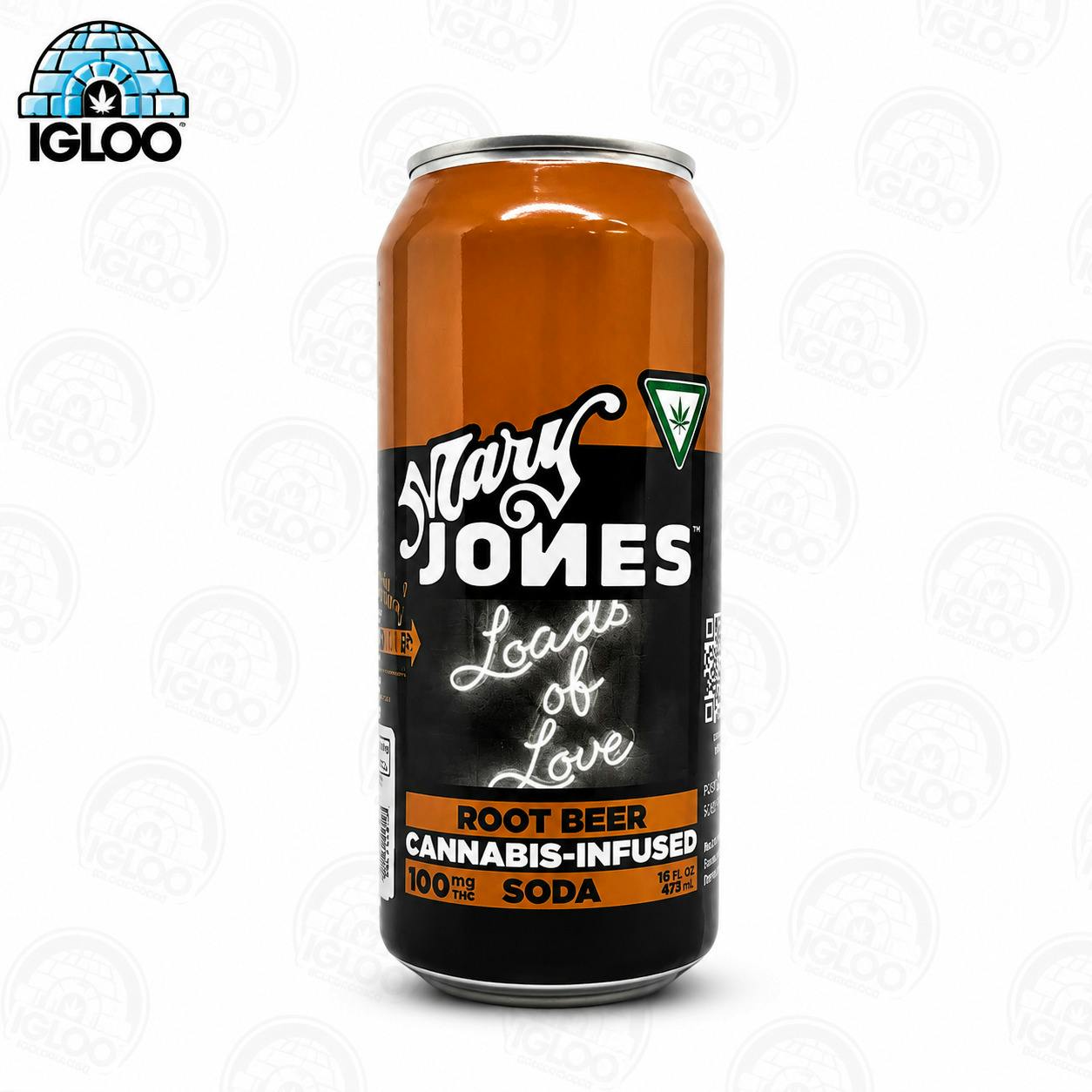 Mary Jones | Soda | Root Beer (100mg) at Igloo Cannabis Store