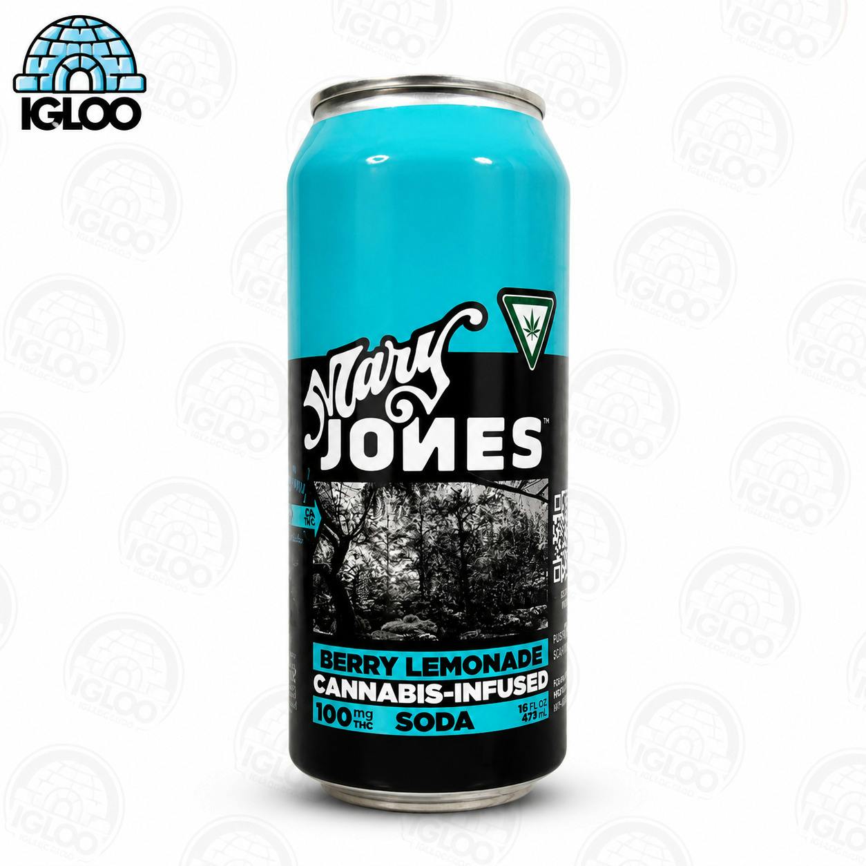 Mary Jones | Soda | Berry Lemonade (100mg) at Igloo Cannabis Store