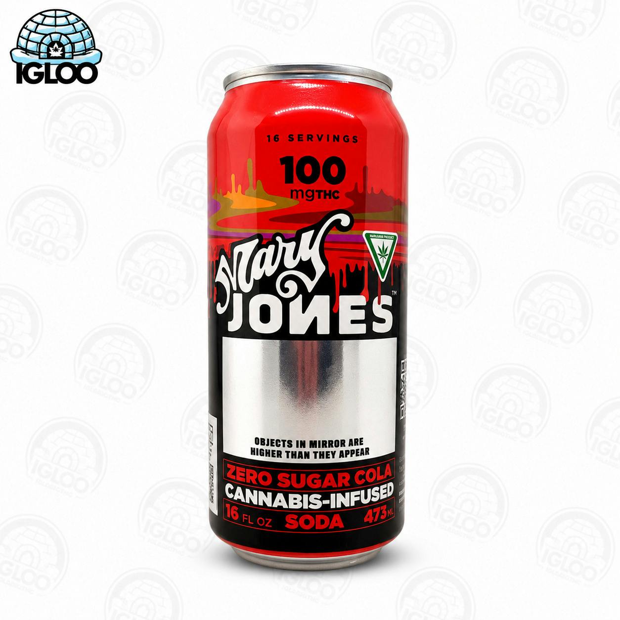 Mary Jones | Soda | Zero sugar Cola (100mg) at Igloo Cannabis Store