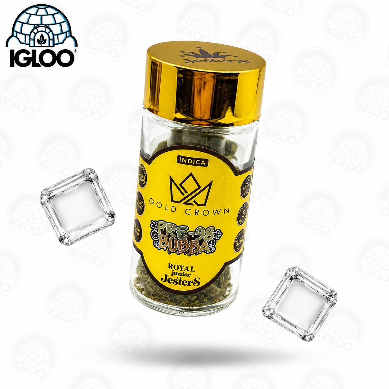 Royal Junior Jesters | Pre 98 Bubba | Infused Joints | 0.7g each | 5pk by Gold Crown