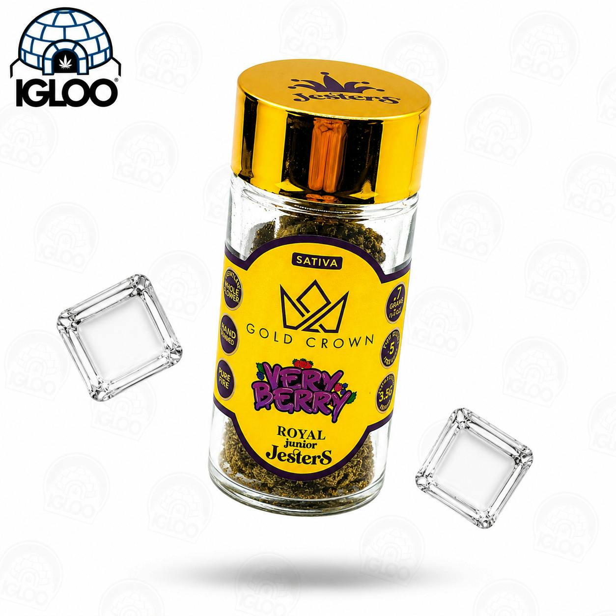 Royal Junior Jesters | Very Berry | Infused Joints | 0.7g each | 5pk by Gold Crown