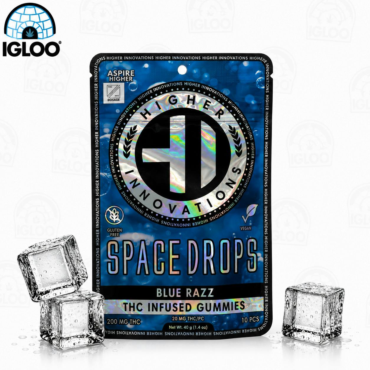 HI | Space Drops Plus | Blue Razz at Igloo Cannabis Store