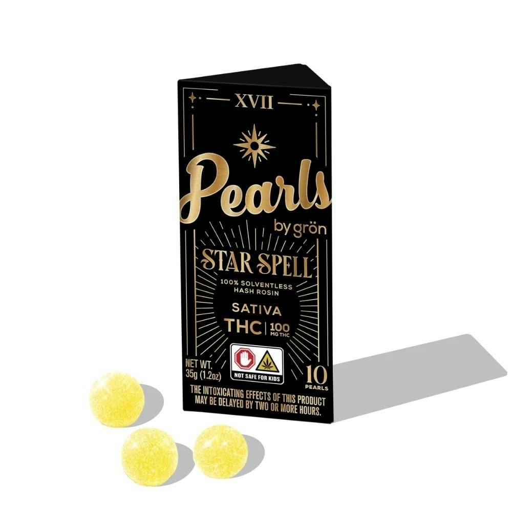Gron: Hash Rosin Gummies | Star Spell | Sativa | 100mg | 10pk