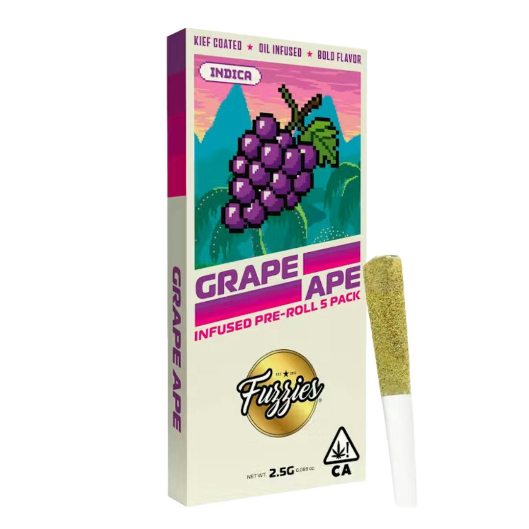 GRAPE APE 5PK INFUSED PREROLLS