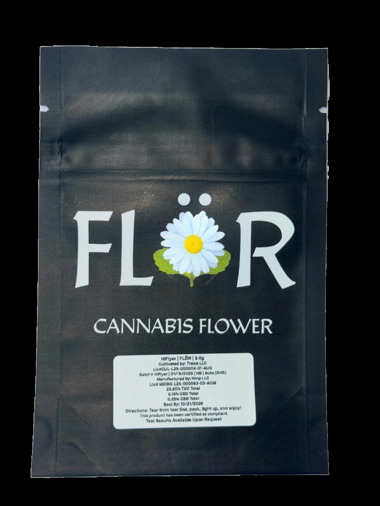 FLÖR | Fog Dog | 3.5g | Indica Dominant Flower