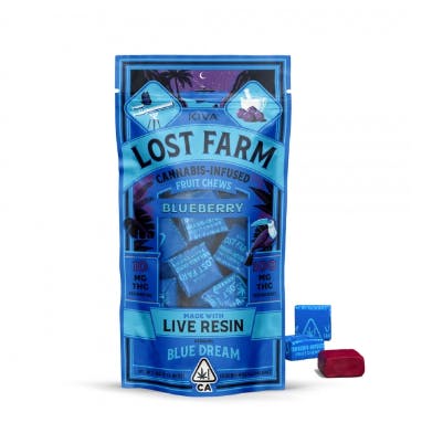 BLUEBERRY BLUE DREAM — Chew- - -s/i