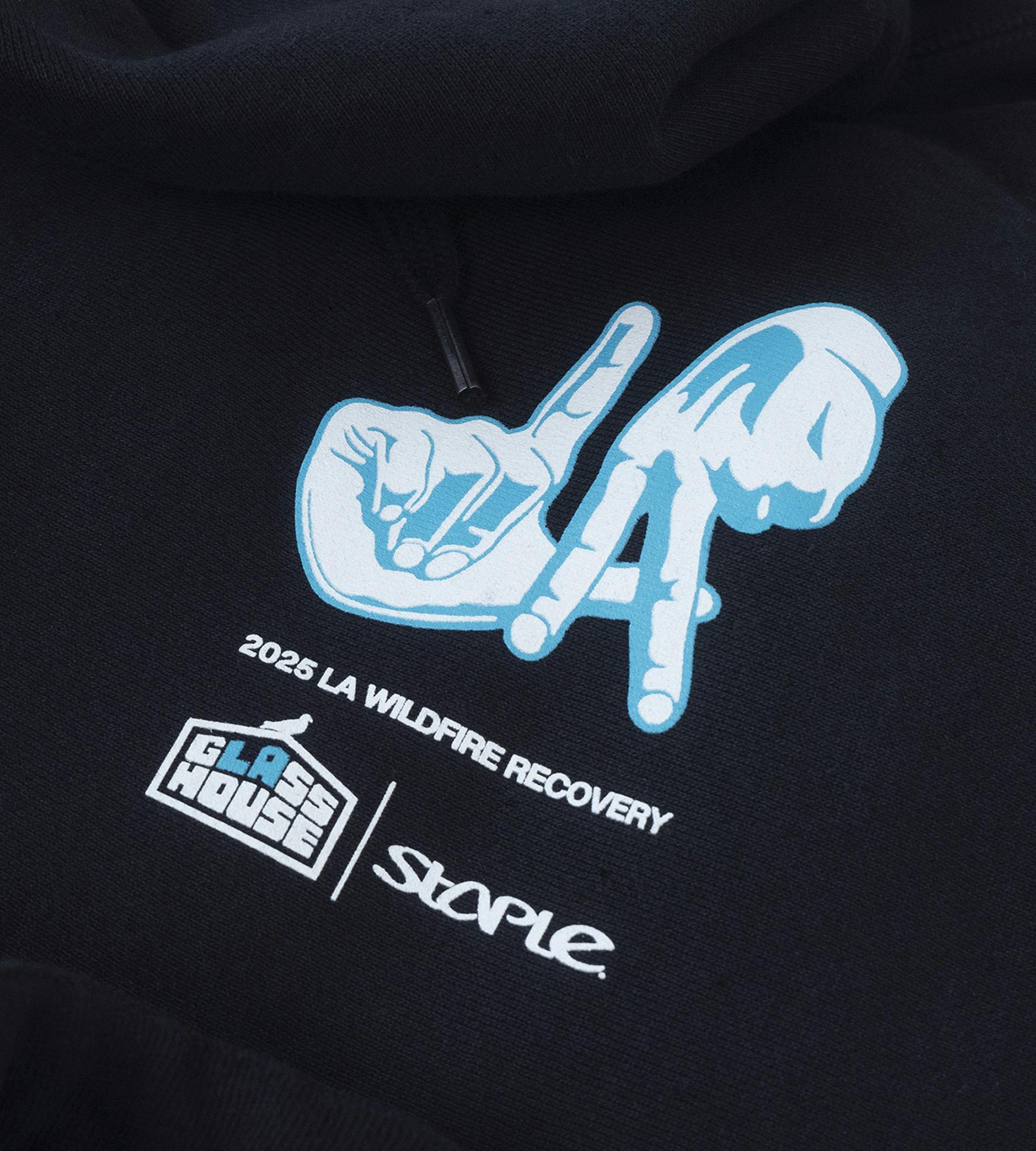 GLASS HOUSE X STAPLE-HOODIE-XL
