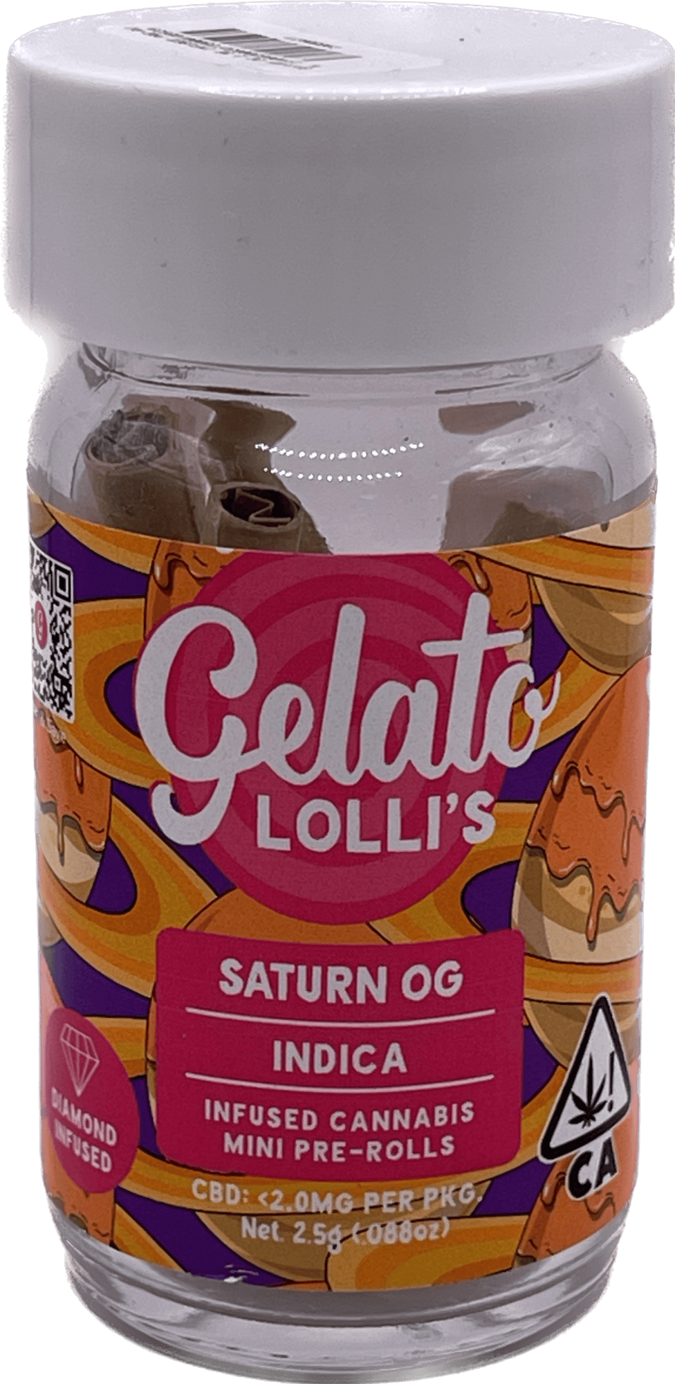 SATURN OG LOLLIS-INFUSED PRE-ROLL PACK-(3G) 5PK-I