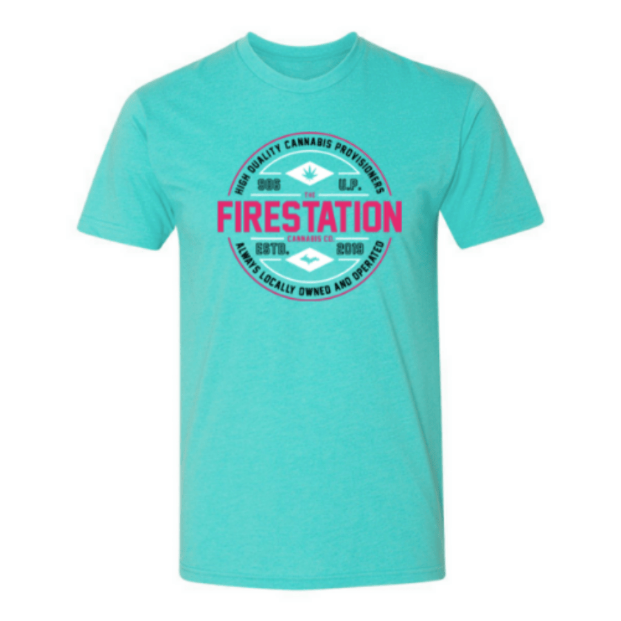 FSCC Seal Tri-Color Tahiti Blue T-Shirt Medium