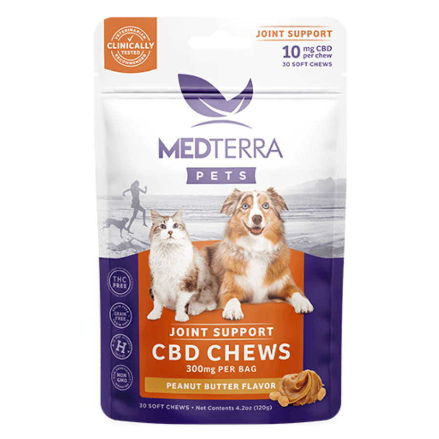 CBD Pet Chews Joint Support Peanut Butter 300mg
