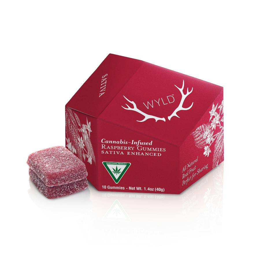 Raspberry Sativa Gummies - REC
