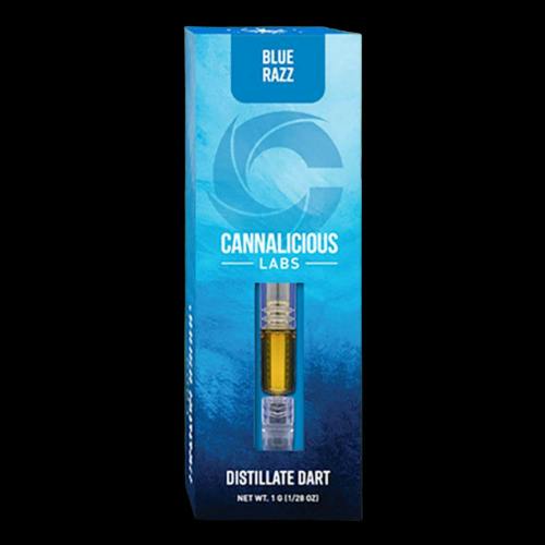 Cannalicious Blue Razz Distillate Dart