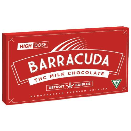Detroit Edible Company Barracuda Milk Chocolate Bar 200mg THC