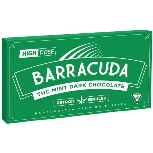 Detroit Edible Company Barracuda Mint Dark Chocolate Bar 200mg THC