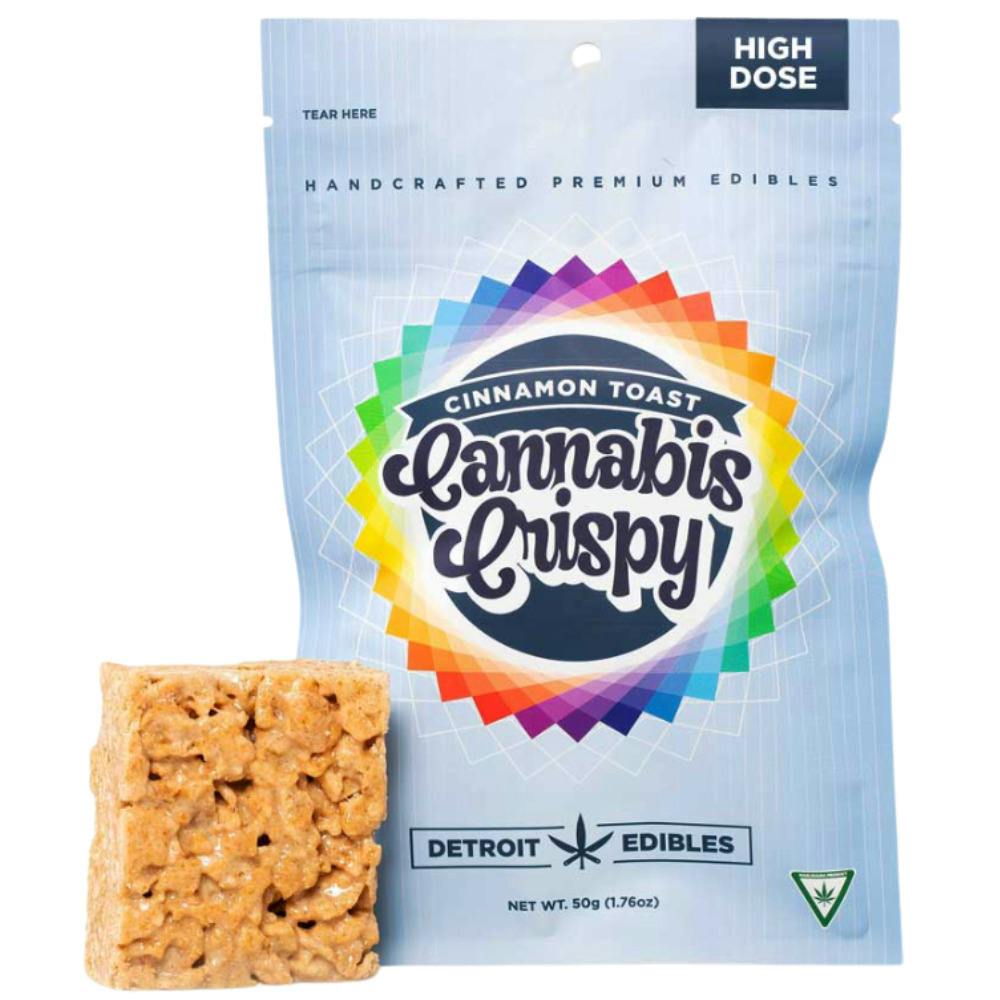 Detroit Edible Company Cinnamon Toast Cannabis Crispy 200mg THC