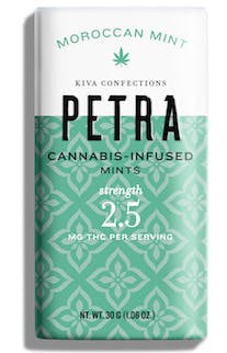 Kiva Confections Petra Moroccan Mint Mints 100mg THC