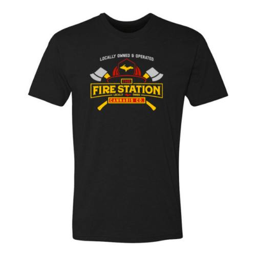TFS Apparel - T-Shirts The Fire Station Black T-Shirt Unisex Medium