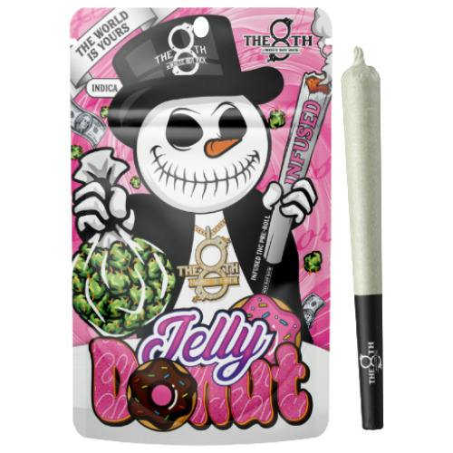 The 8th by White Boy Rick Jelly Donut Infused Pre-Roll 1.2g