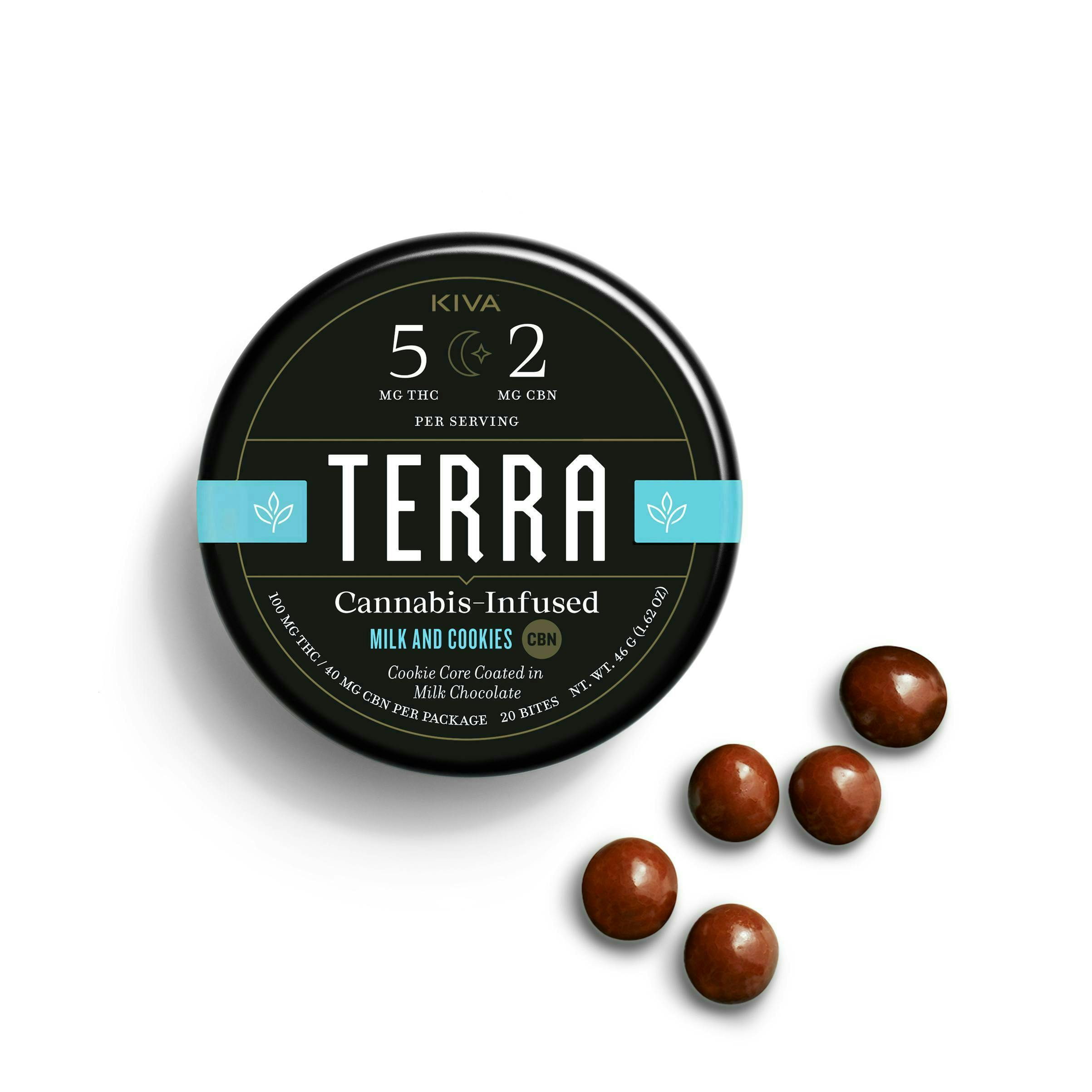 Terra Bites Milk & Cookies THC:CBN 5:2
