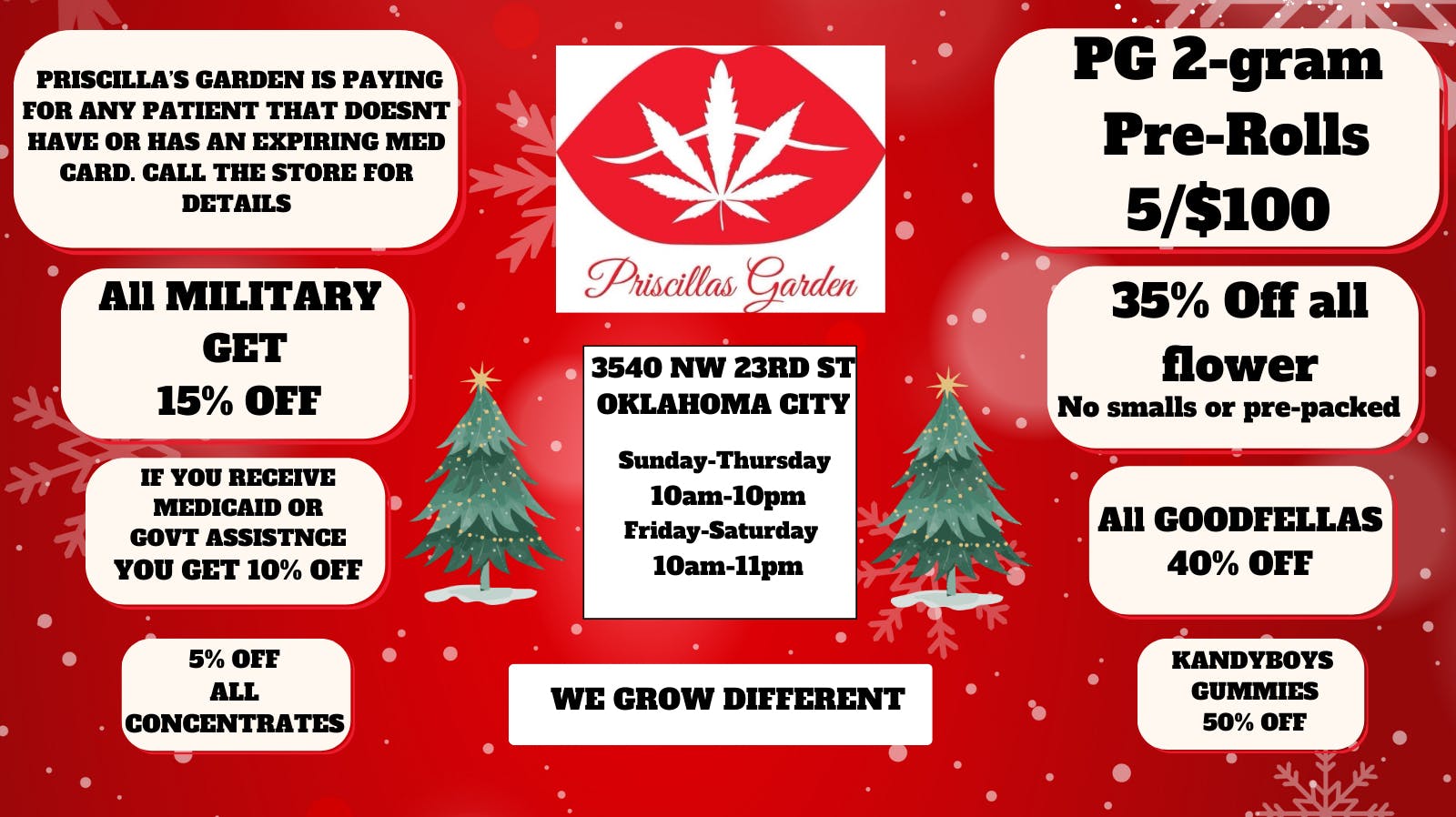 🎁🎄🎅🏼Merry Christmas🎅🏼🎄🎁 at Packs Dispensary Weedmaps