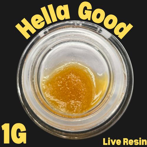 1G Hella Good Live Resin - Lemon Phantom (H) at Flavors Detroit