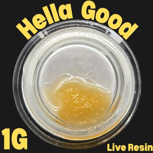 1G Hella Good Live Resin - Super Vulcan OG (H) at Flavors Detroit