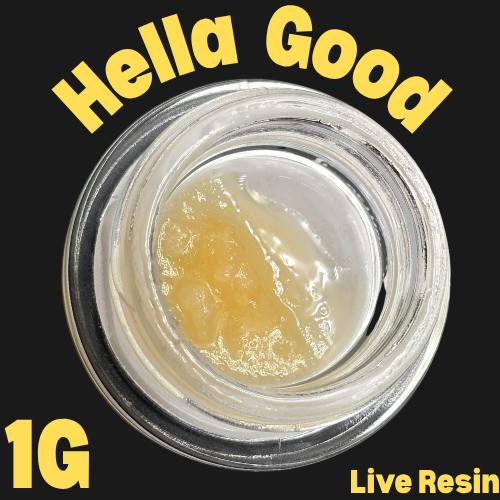 1G Hella Good Live Resin - Nic The Bruiser (H) at Flavors Detroit