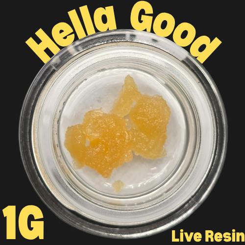 1G Hella Good Live Resin - PLC Gelato (H) at Flavors Detroit
