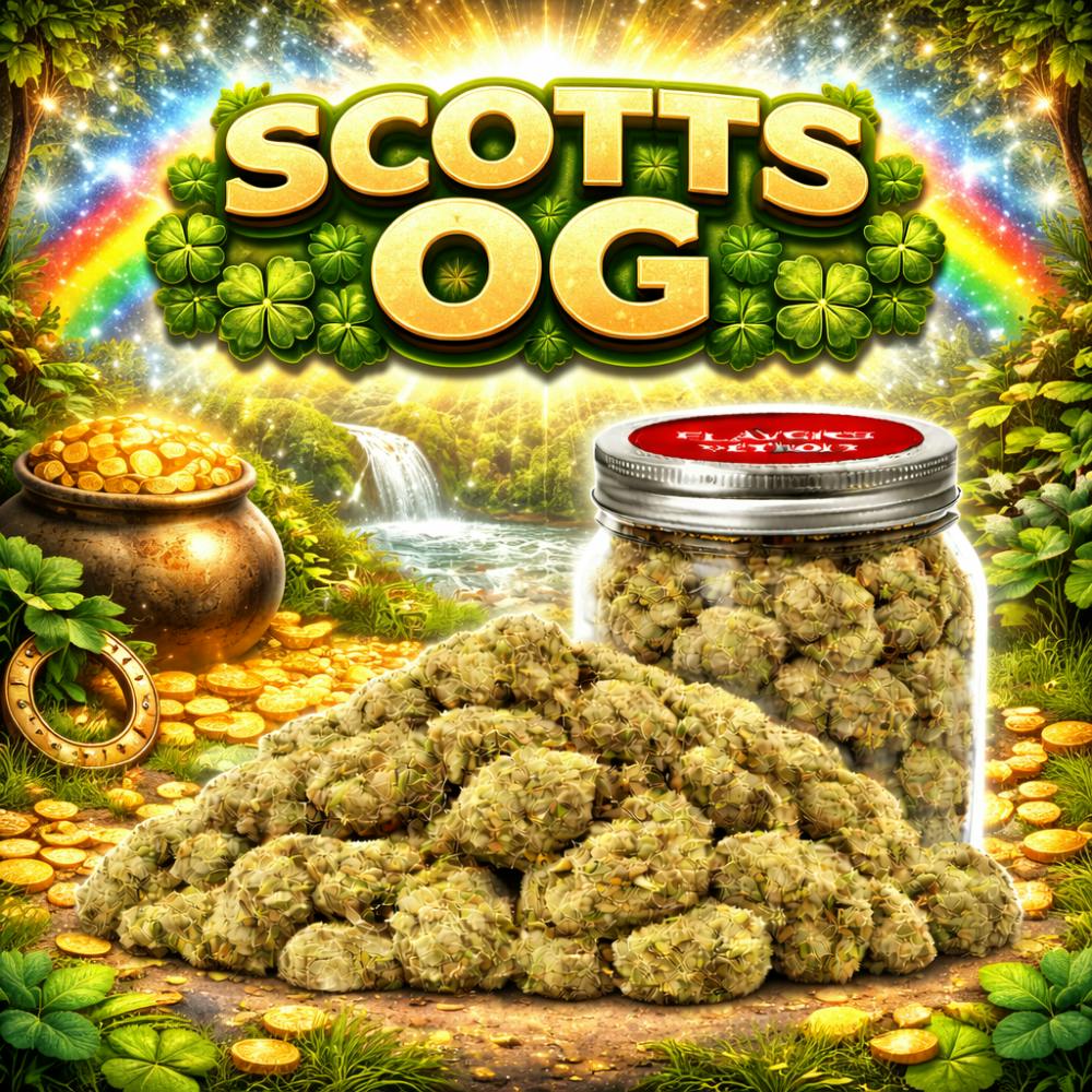 ($60oz) Flavors 28G Prepack - Scotts OG