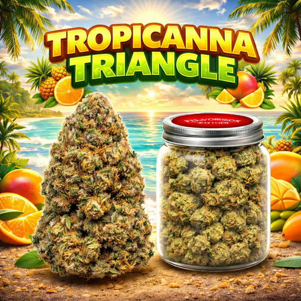 ($50oz) Flavors 28G Prepack - Tropicanna Triangle (S)
