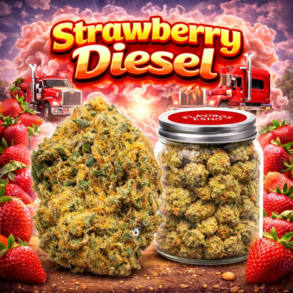 ($75oz) Flavors 28G Prepack - Strawberry Diesel (S)