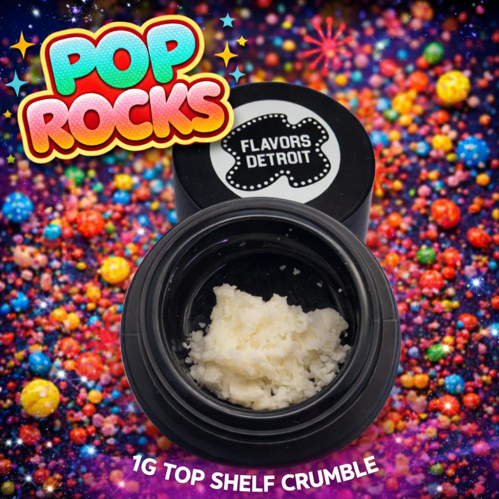 Flavors 1G Top Shelf Crumble - POP ROCKS ( S )