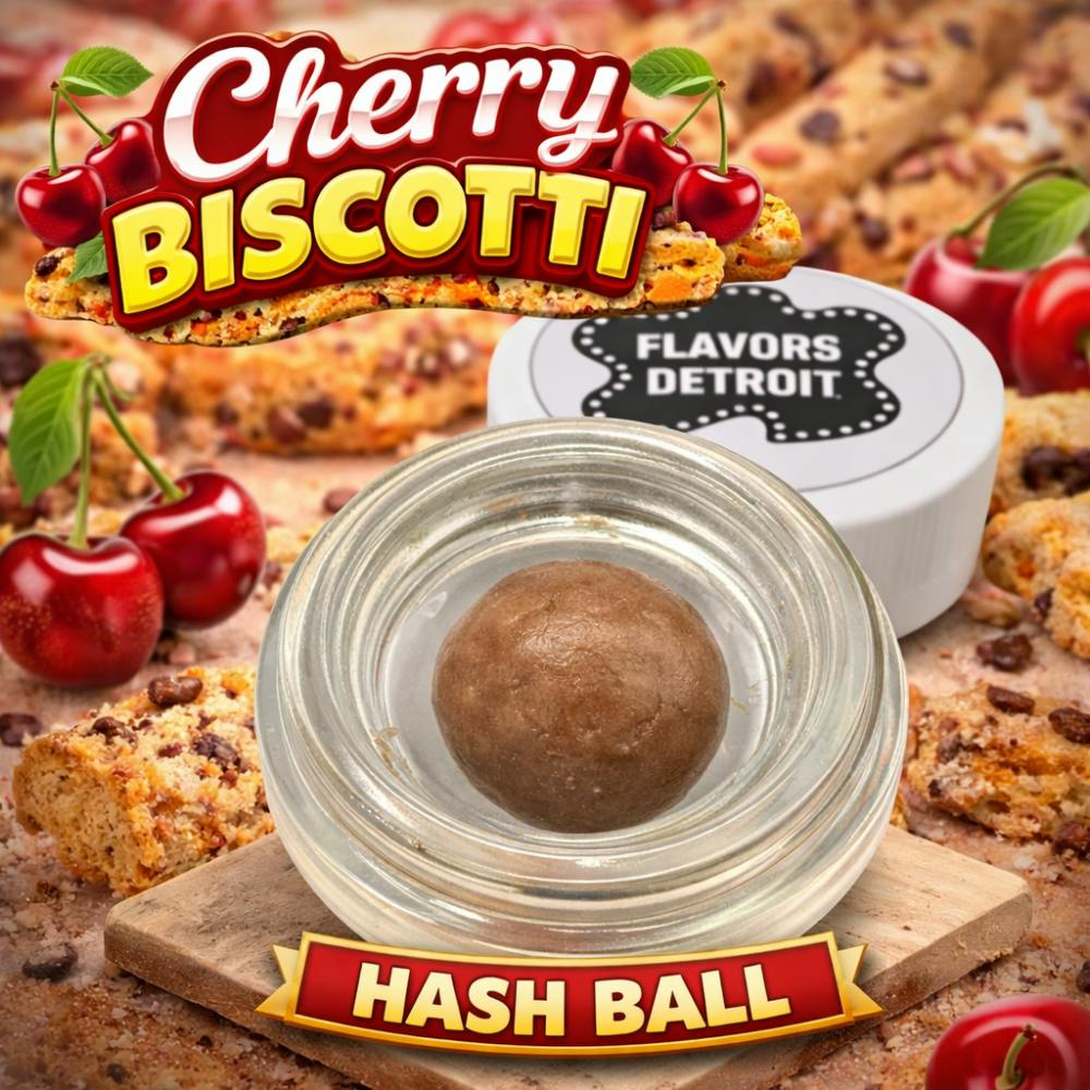 Flavors 5G Hash Ball - Cherry Biscotti ( I )