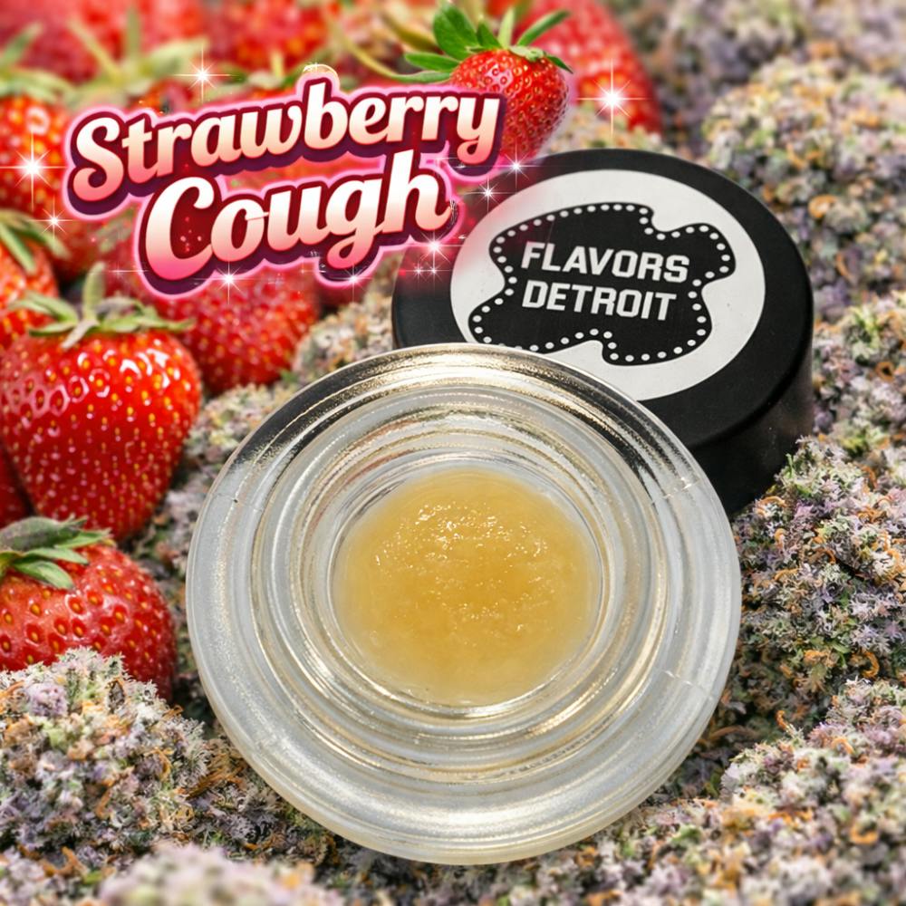 Flavors 1G Cured Sugar Batter - Strawberry Cough (S) at Flavors Detroit