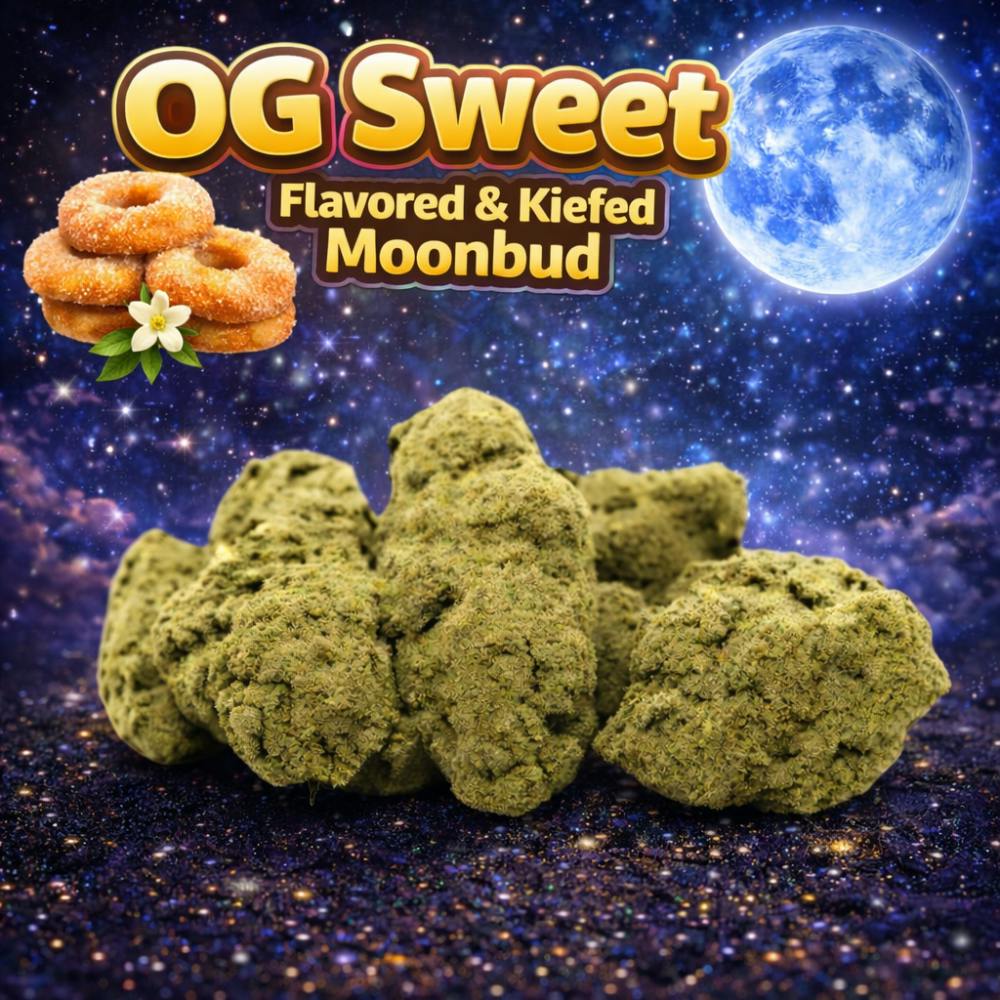 14G OG Sweet Flavored & Kiefed Moonbud