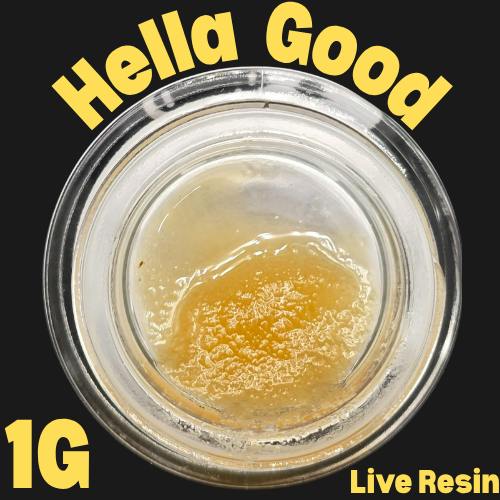1G Hella Good Live Resin - Apple Fritter (H) at Flavors Detroit