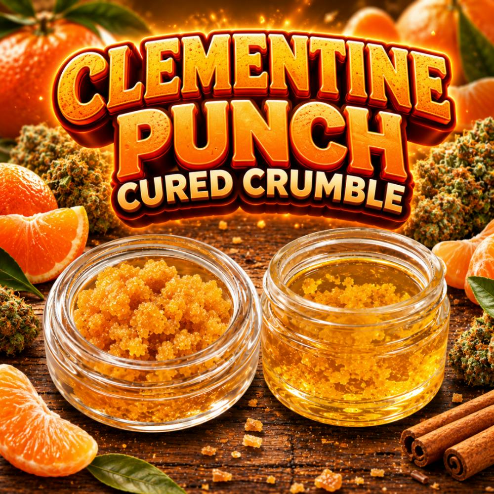 Flavors Cured Crumble Stash Clementine Punch