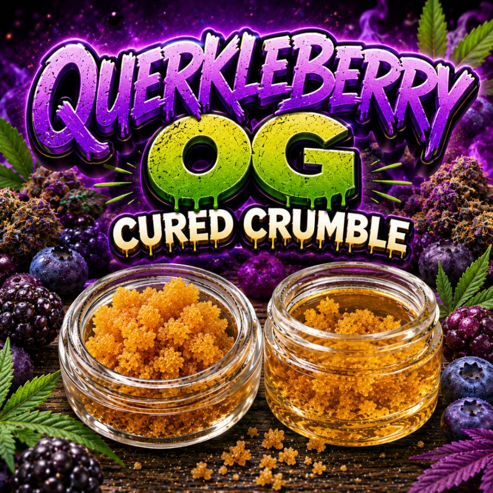 Flavors Cured Crumble Stash Querkleberry Og