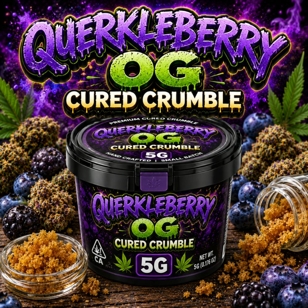 Flavors 5G Cured Crumble Bucket - Querkleberry OG (S)