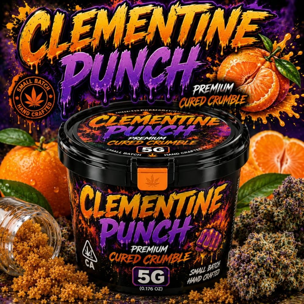 Flavors 5G Cured Crumble Bucket - Clementine Punch ( S )