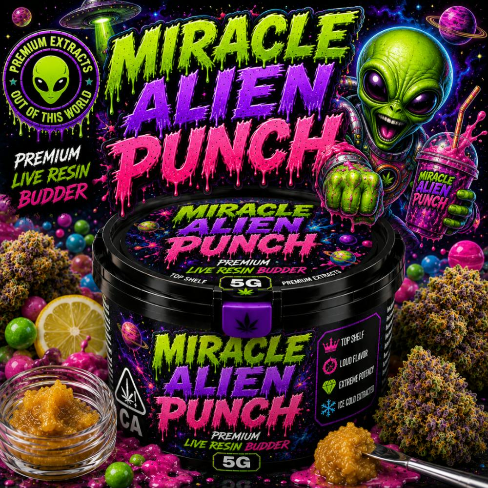 Flavors 5G Budder Bucket - Miracle Alien Punch (I)
