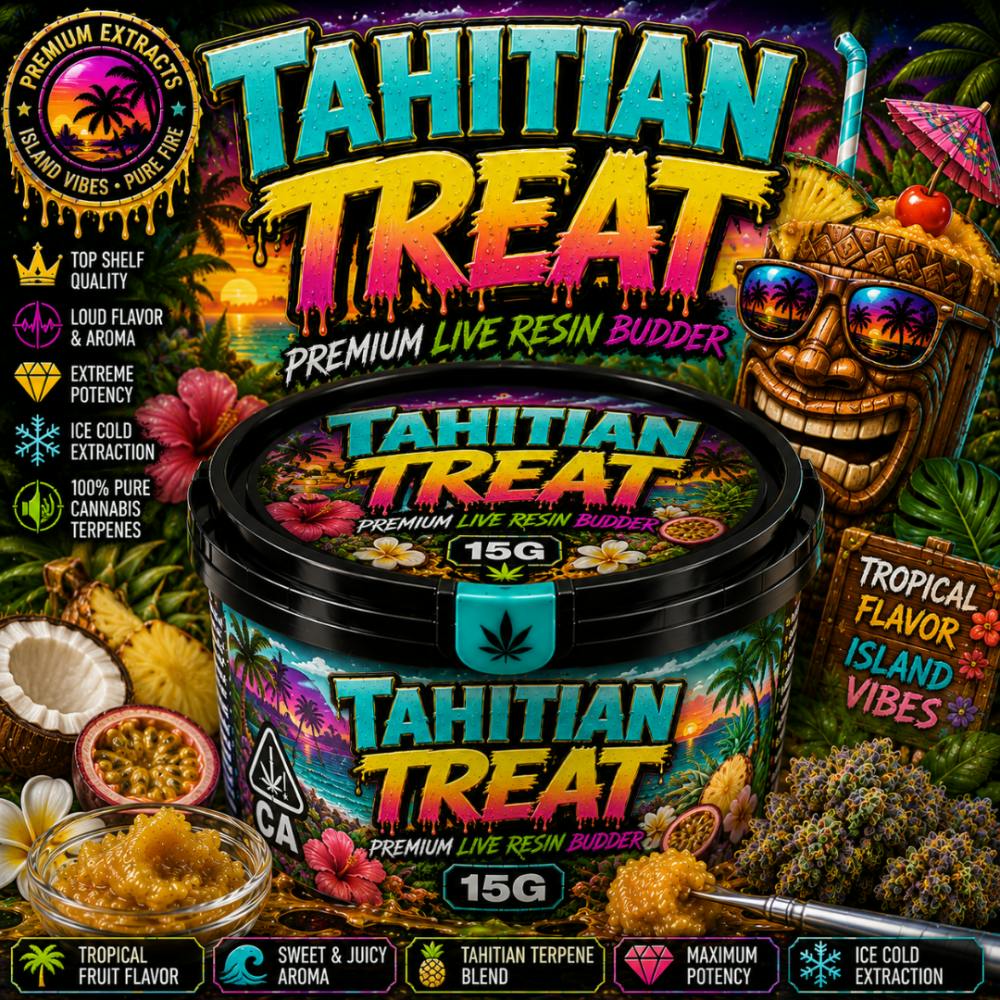 Flavors 15G Budder Stash Jar - Tahitian Treat ( S )