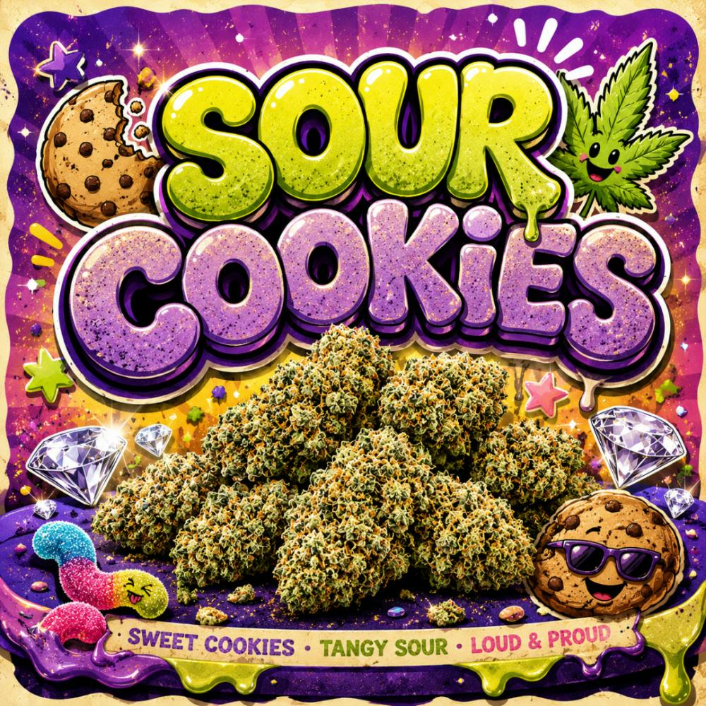 ($10) Flavors 3.5G Prepack - Sour Cookies (H)