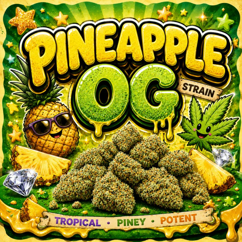 ($60oz) Flavors 28G Prepack - Pineapple OG