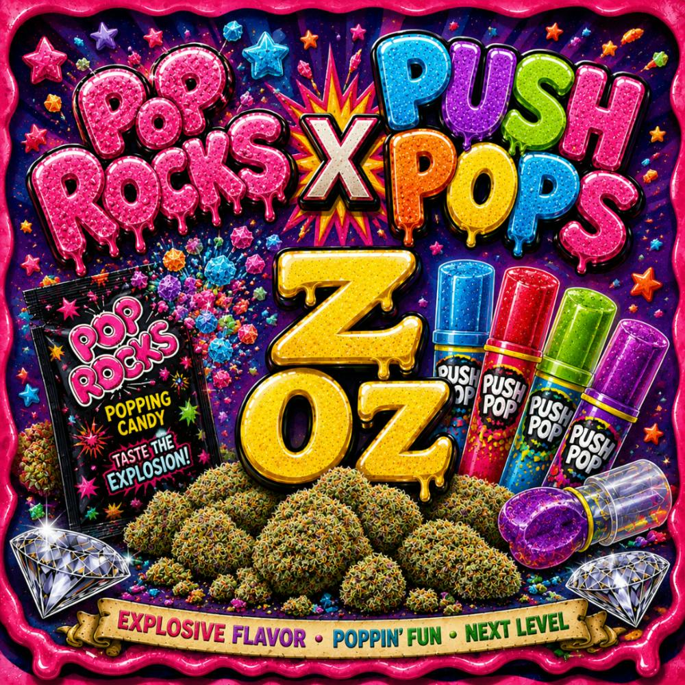 ($60oz) Flavors 28G Prepack - Pop Rocks X Push Pops (H/I)