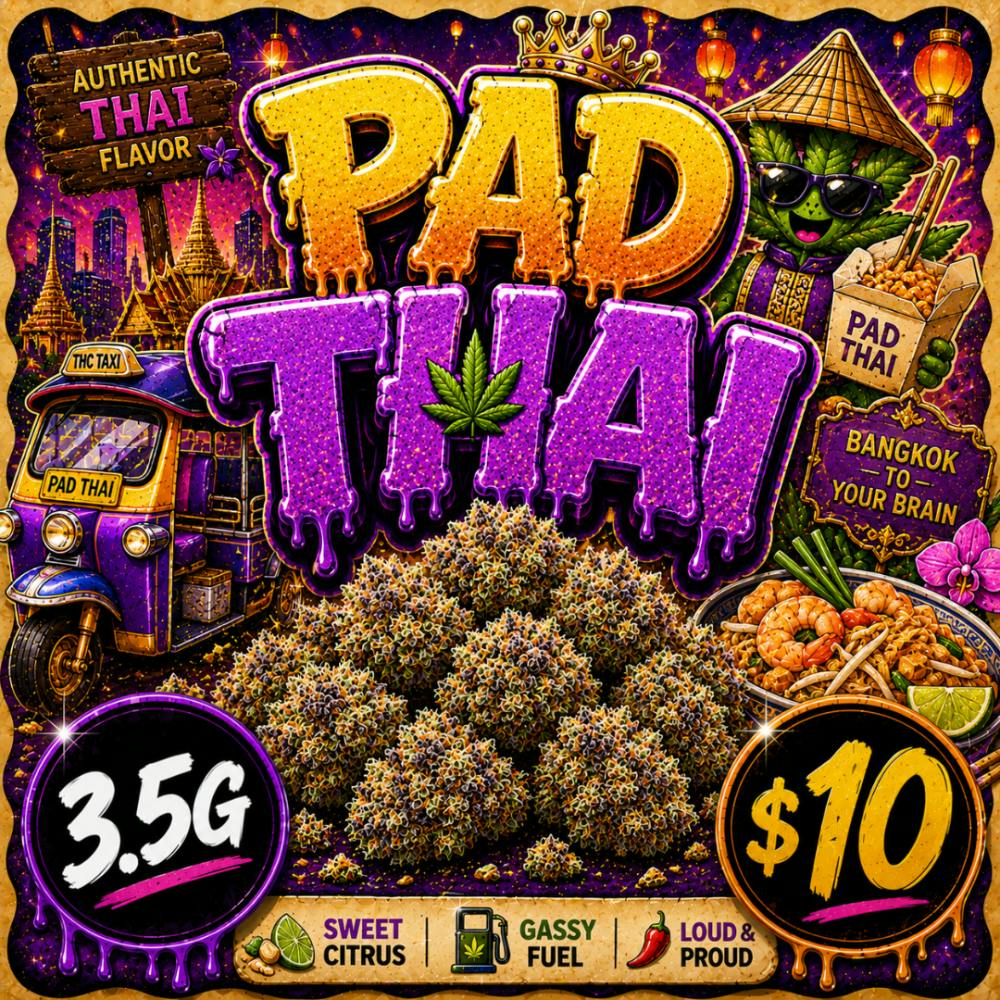 ($10) Flavors 3.5G Prepack - Pad Thai (S)