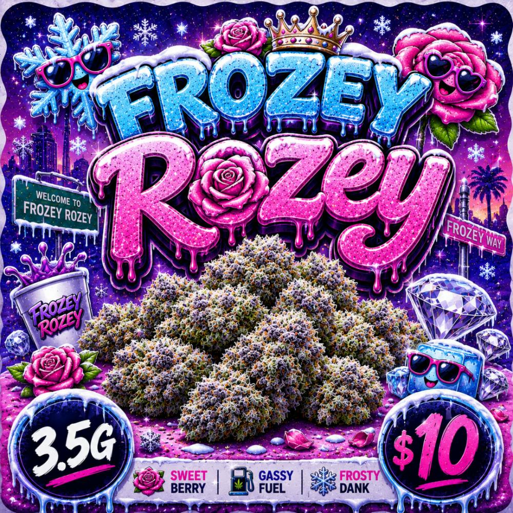 ($10) Flavors 3.5G Prepack - Frozay Rozay ( I )