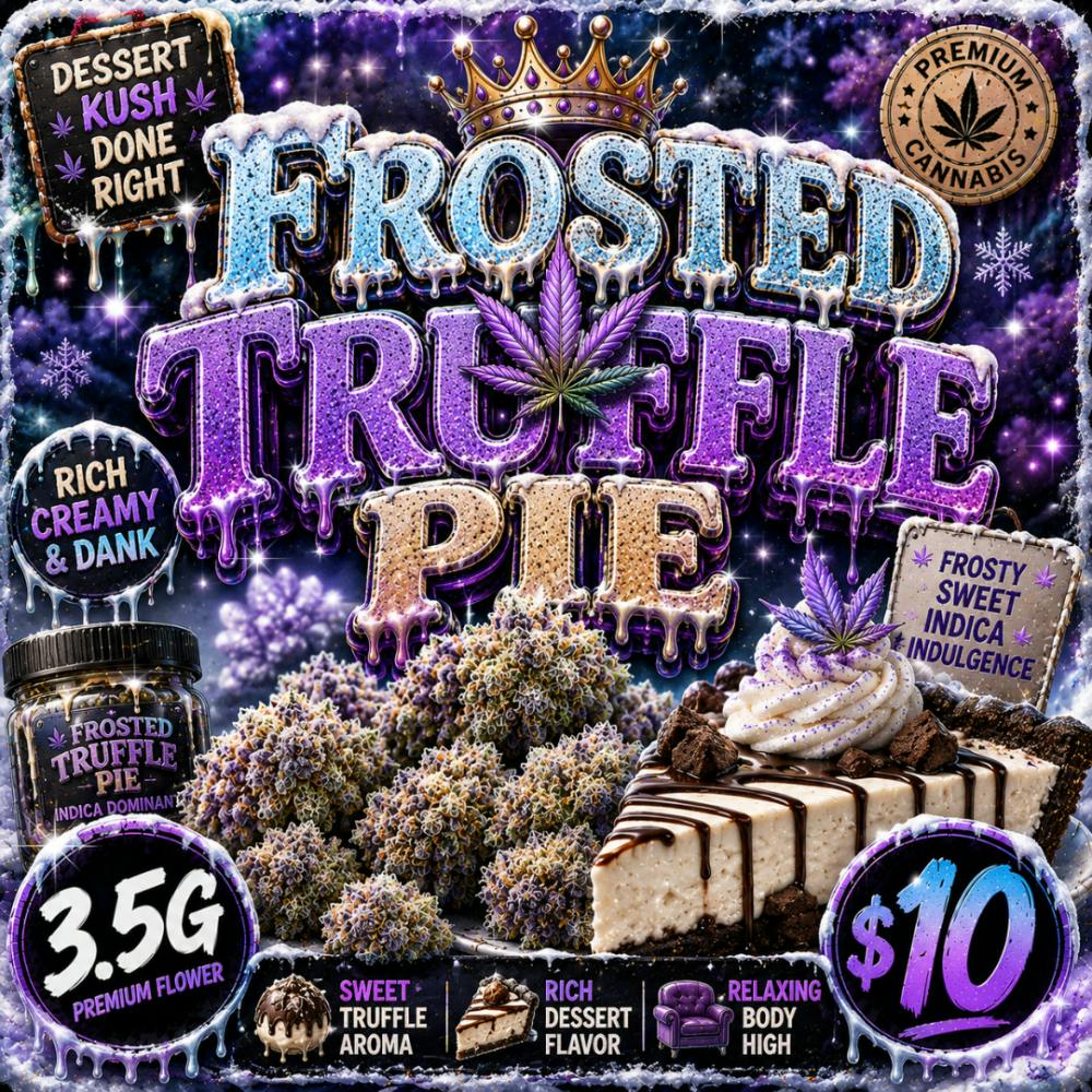 ($10) Flavors 3.5G Prepack - Frosted Truffle Pie (H/I)