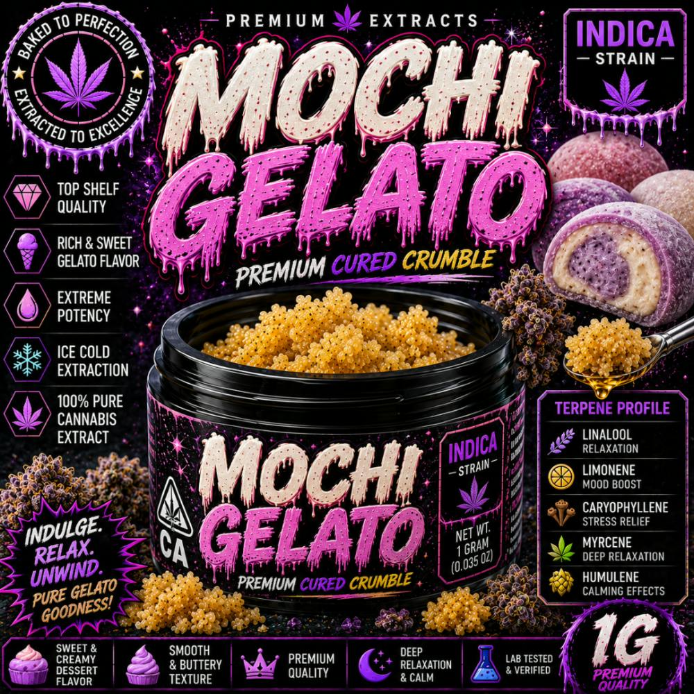 Flavors 1G Cured Crumble - Mochi Gelato (I) at Flavors Detroit